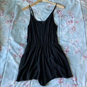 H&M Divided Black Romper